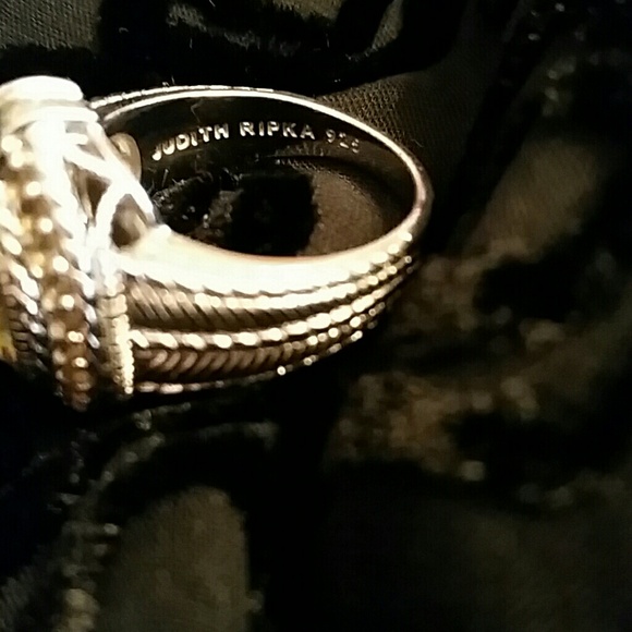 HP Judith Ripka Ring - 925 Sterling - Picture 3 of 5